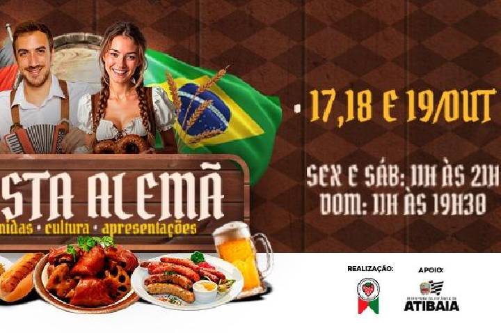 Festa Alemã de Atibaia começa na próxima sexta-feira com entrada gratuita
