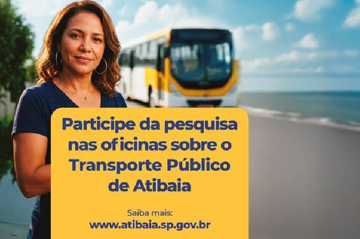 Oficinas sobre transporte coletivo em Atibaia têm alteração de data e local para próximos encontros