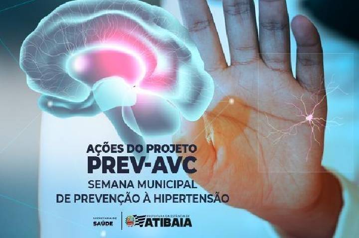Prefeitura de Atibaia realiza Semana Municipal de Prevenção à Hipertensão e fortalece ações do Projeto Prev-AVC