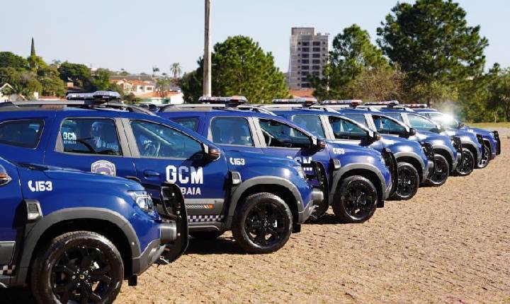 Prefeitura de Atibaia renova frota da GCM com 12 novas viaturas