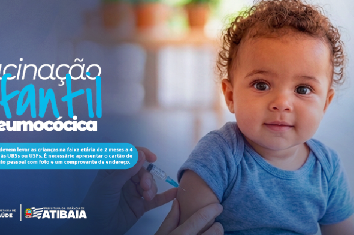 Vacina Pneumocócica 20-valente passa a integrar o Programa Nacional de Imunizações