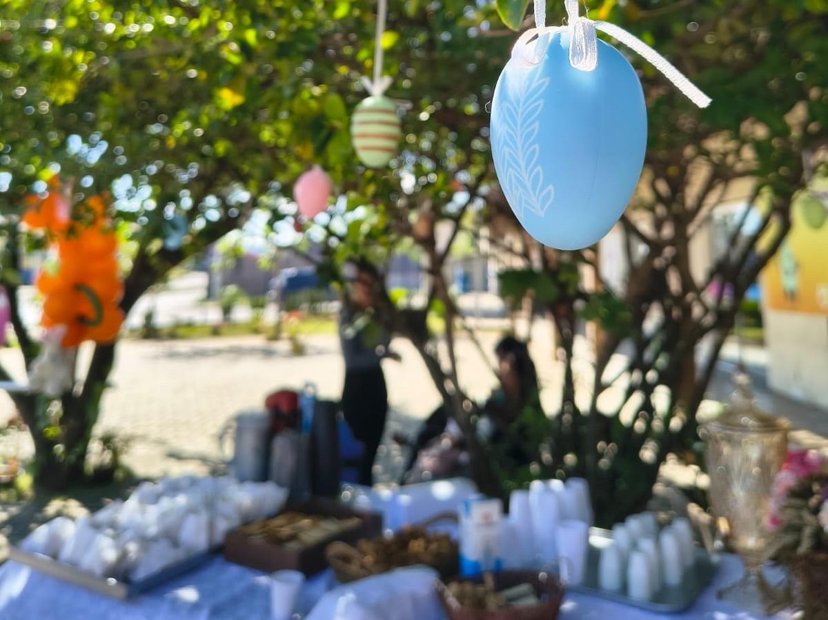 Festa de Páscoa do Fundo Social reuniu mais de 200 crianças