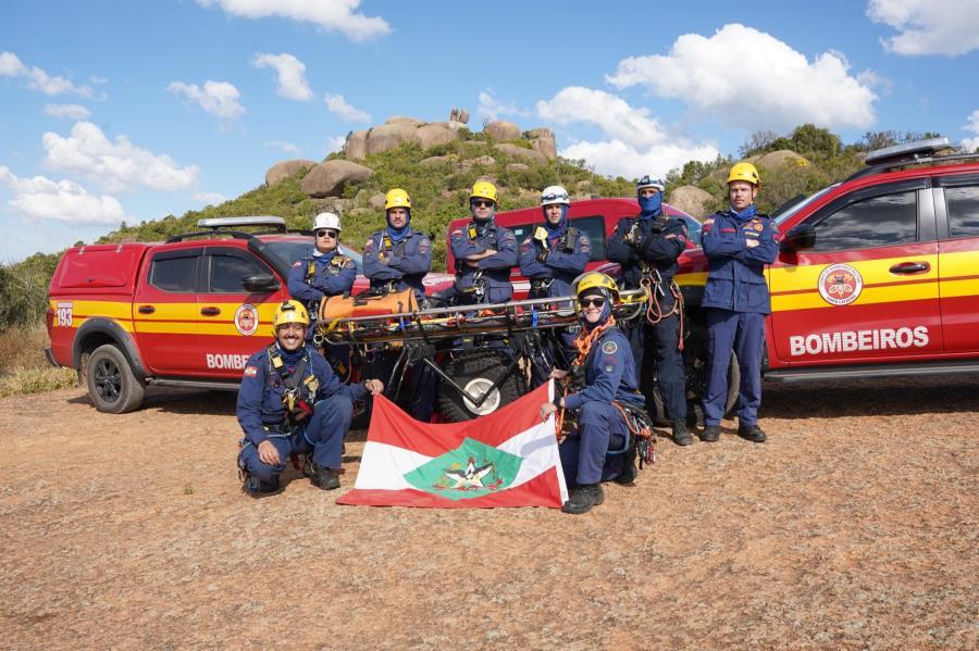 Bombeiros de Santa Catarina conquistam título do Rope Days 2025 em Atibaia