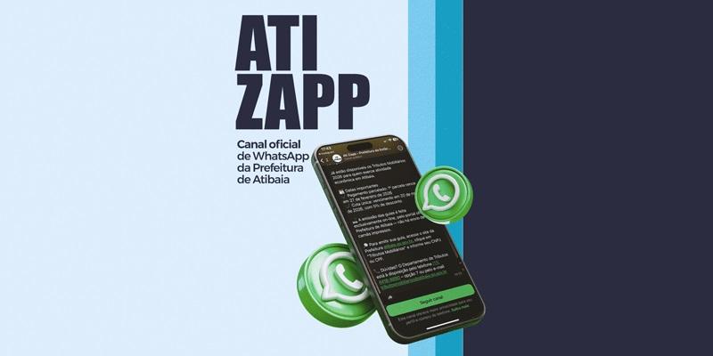 Canal oficial da Prefeitura no WhatsApp supera 3 mil seguidores em um mês