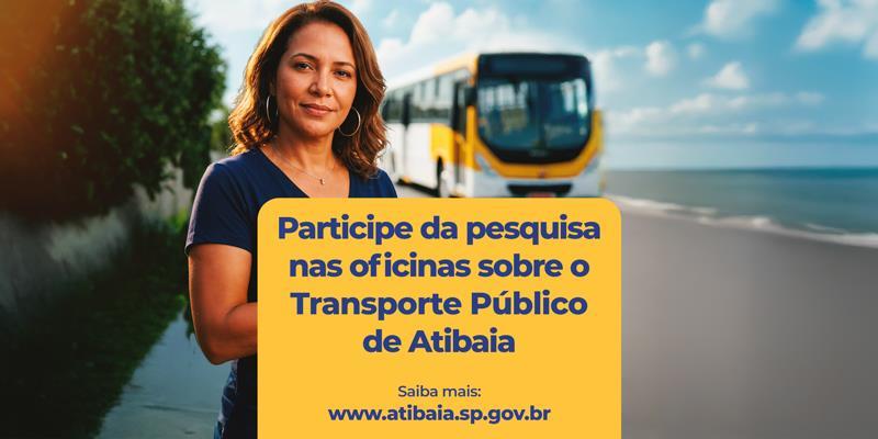 Oficinas sobre transporte coletivo em Atibaia têm alteração de data e local para próximos encontros