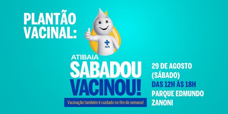 Plantão Vacinal acontece neste sábado (29) no Parque Edmundo Zanoni