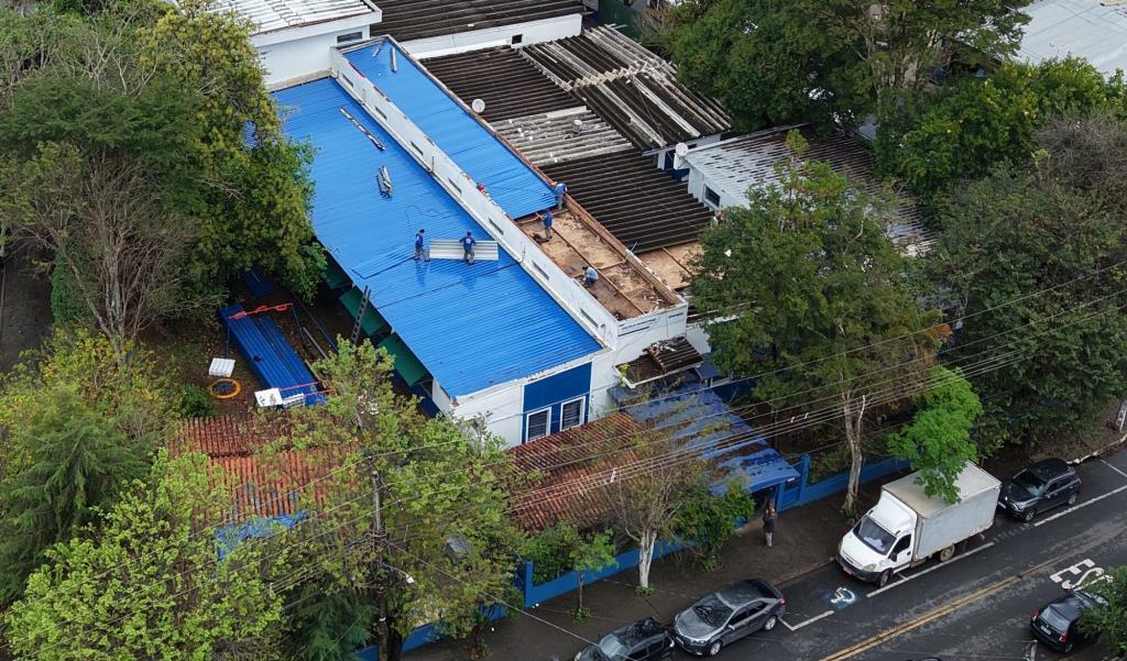 Prefeitura avança na manutenção da E.M. Padre Armando Tamassia e amplia investimentos na Educação